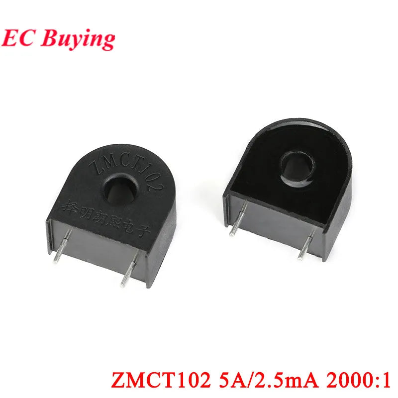 5Pcs/1pc ZMCT102 ZMCT123 ZMCT103E ZMCT116 ZMCT104 ZMCT118G ZMCT204A ZMCT205D ZMCT350B Class A B C Precision Current Transformer