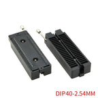 1PCS / LOT IC Locking Base Single Chip Microcomputer Chip Test Base Wide Narrow 24P 28P 32P 40P 48P
