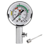 Soccer Ball Pressure Gauge Air Watch Or 3PCS Needle Football Volleyball Barometers Portable Air Release Valve Inflatable Tools