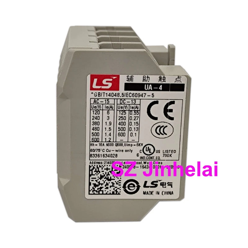 Authentic Original LS UA-4 AUXILIARY SWITCH 1a3b 2a2b 3a1b 4b 4a Contactor auxiliary contact