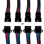 2Pin 3Pin 4Pin 5Pin 6Pin JST Led Connector Wire Cable Male/Female For WS2812B WS2811 WS2815 Led Strip Light 10Pair-100Pair