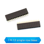 10PCS 2.54mm Pitch Single Row Female 2~13P PCB Socket Board Pin Header Connector Strip Pin Header