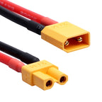 HobbyPark XT30 Connector Set Male & Female with 16AWG Silicone Cable Compatible with RC Lipo Battery for Cars Drones Boats Airpl