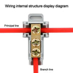 T-type Quick Terminal Block Quick Electrical Cable Splice High Power Fast Connector Wire Connector Electrical