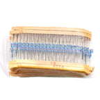 100pcs,0.25W 0R-22M 1% Metal Film Resistor 1/4W 0 2.2 10 100 150 220 270 330 470 1K 2.2K 4.7K 10K 47K 100K 470K 1M 10M 20M Ohms