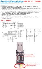 3pcs/lot =1PCS PL2303HX+1PCS CP2102+1PCS CH340G USB TO TTL for arduino PL2303 CP2102 5PIN USB to UART TTL Module