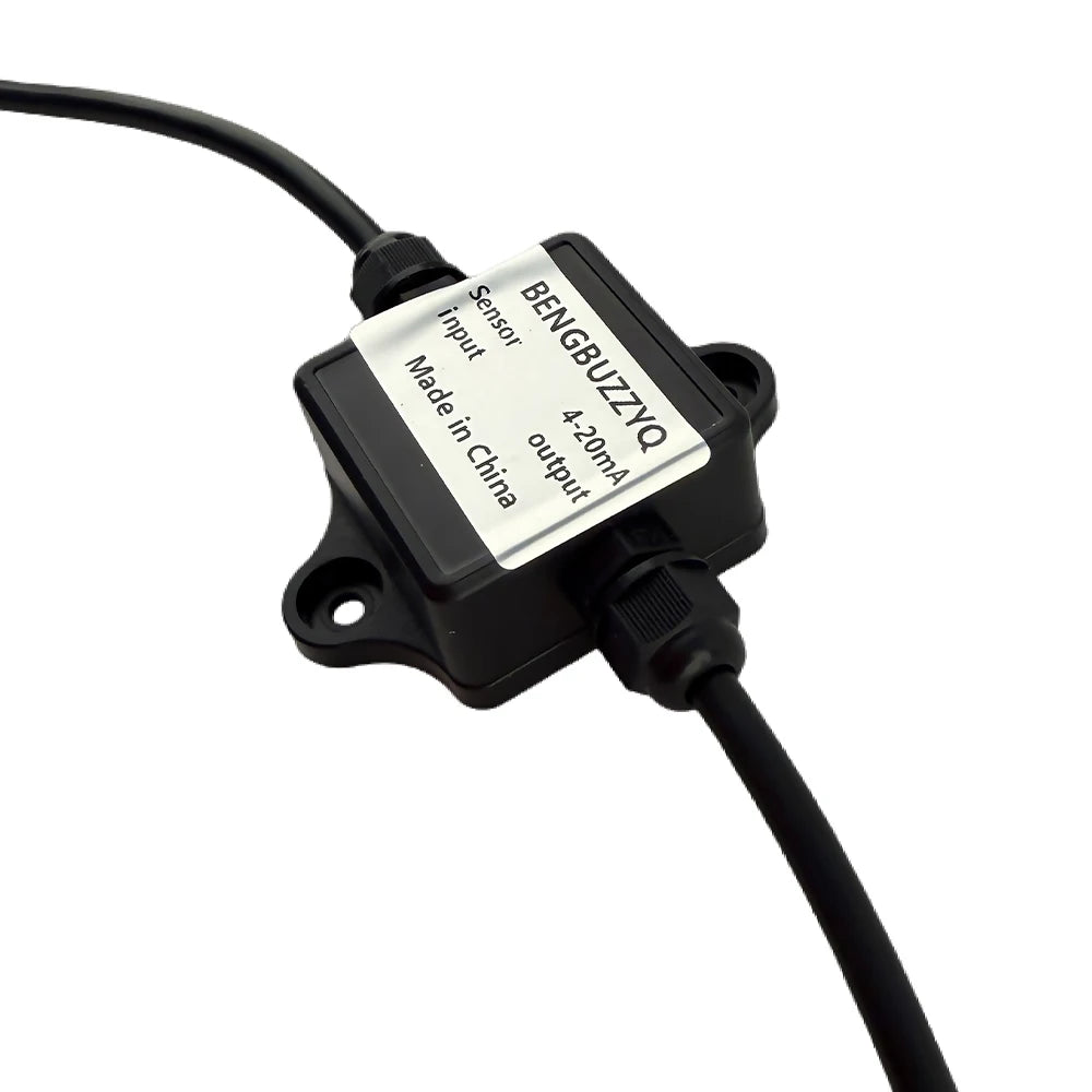 Load Cell Transmitter Amplifier Module 4-20mA 0-10V 0-5V Analog Output with Waterproof Junction Box for Weight Sensor Cell