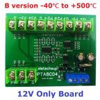 4ch 500 Celsius PT100 Thermocouple RTD Temperature Sensor RS485 Temperature Sensor Module Modbus RTU Board Paperless Recorder