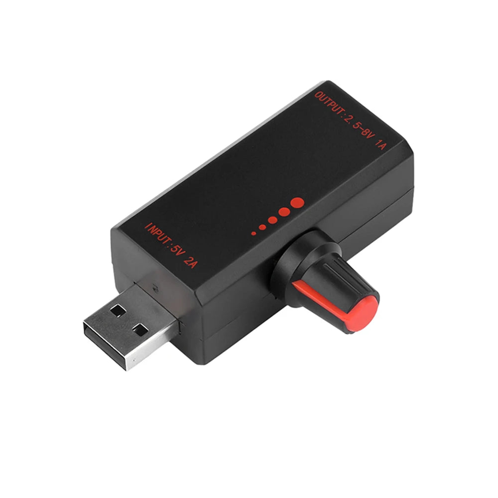 5W DC5V2A Fan Speed Controller Induction Speed Controller with Switch USB Protection Type-C USB Laptop Cell Phone Cooling