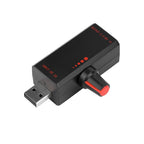 5W DC5V2A Fan Speed Controller Induction Speed Controller with Switch USB Protection Type-C USB Laptop Cell Phone Cooling