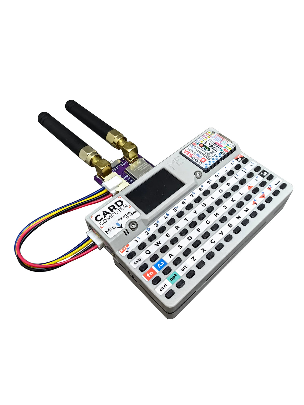 The M5Stack CardPuter CC1101 NRF24L01 is compatible with Cardputer adv M5Stack