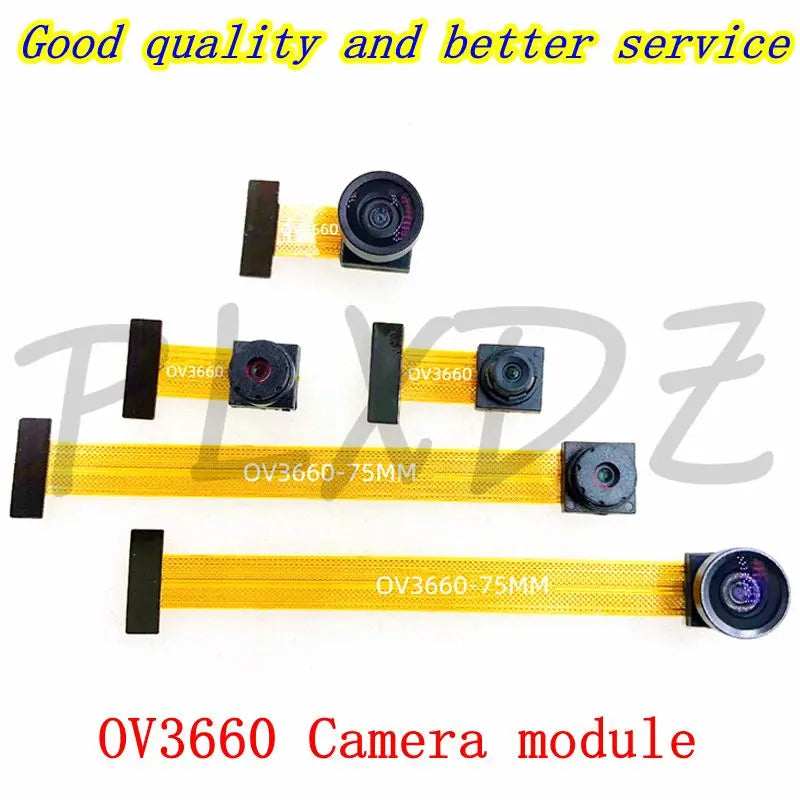 OV3660 Camera Module 3 Million Pixels 68 120 160 Degree DVP Interface 21/75mm YUV Output Supports ESP32/STM32 Single-Chip Camera