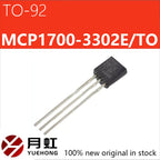 1/5/10/50pcs Brand new original MCP1700-3302E/TO MCP1700 direct insertion TO-92 linear regulator