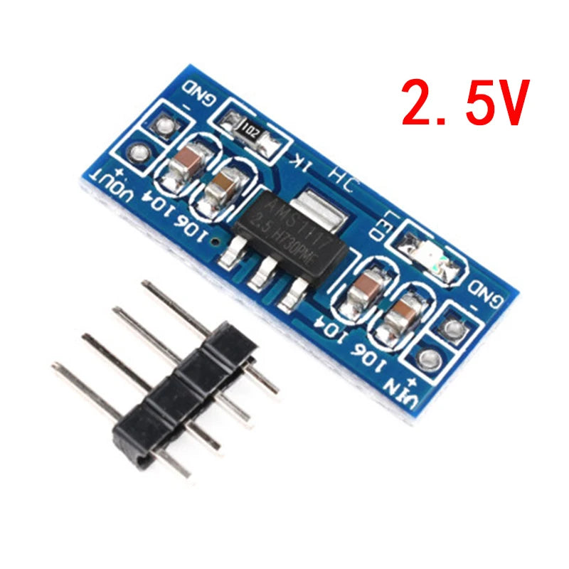 5pcs/lot AMS1117 1.2V 1.5V 1.8V 2.5V 3.3V 5V power supply module AMS1117-5.0V power module AMS1117-3.3V