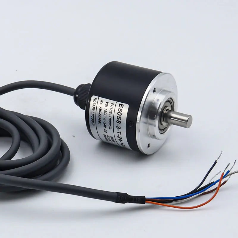 Optical rotary encoder E50S8 NPN  Photoelectric Incremental Rotary Encoder DC 5V 24V open collector output