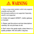 Smart Life Zigbee 24G MmWave Radar Motion Sensor Human Presence Detector Battery Powered Breathing Monitor for Home Automation