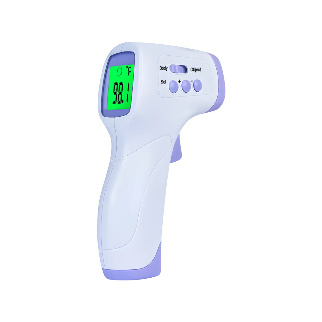 Multifunction Thermometer Three-color Backlit Display Forehead Thermometer Digital Display Infrared Alarm Human Body Thermometer