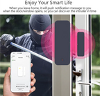 Tuya Wifi Door Sensor Window Entry Sensor Security Burglar Magnetic Sensor Alarm Smart Life Work With Alexa Google Home