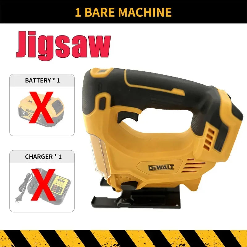 DeWalt Multifunctional Power Tools Cordless Brushless Angle Grinder Cutter Electric Wrench Polisher Air Pump Heat Gun for 18v