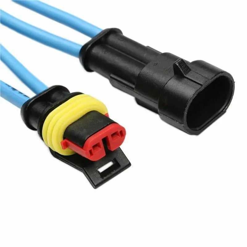 708/408/352/240/296/15pcs HID Waterproof Connectors Car Marine Seal Automotive Electrical Wire Connector Plug Truck Harness