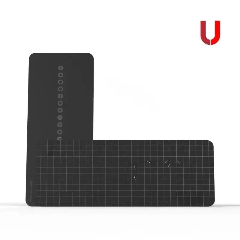 Soldering Mat ESD Magnetic Heat Resistant Insulation Work Mat Soldering Station Kit Silicone Repair Pad Maintenance Platform