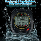Waterproof Digital Stopwatch, 100-Lap Sports Timer with Neck Lanyard for Running, Swimming, Training - Stopwatch for Men Women
