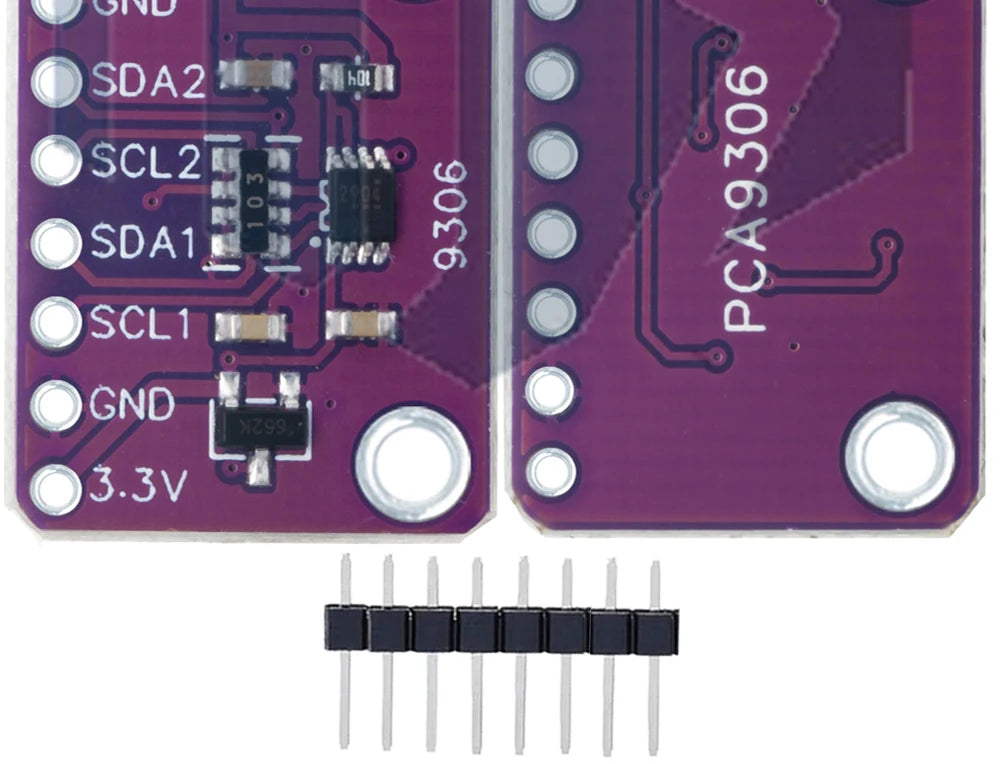 PCA9306 I2C/IIC Level Shifter - 2-Bit Bidirectional SMBus Translator, High Stability, Compatible for Arduino