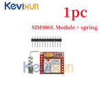 1-10pcs/Smallest SIM800L GPRS GSM Module Kit MicroSIM Card Core BOard Quad-band TTL Serial Port with the antenna