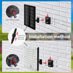 Super Bright 184 LED Solar Light Outdoor Motion Sensor Solar Wall Light IP65 Waterproof 3 Working Modes Solar Floodlight
