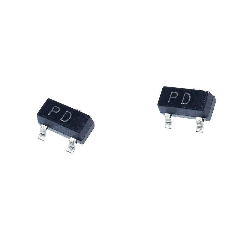 100PCS/LOT BSS84 PD BSS84LT1G 50V 130MA P-channel MOS Field Transistor SOT-23 SMD New Good Quality Chipset