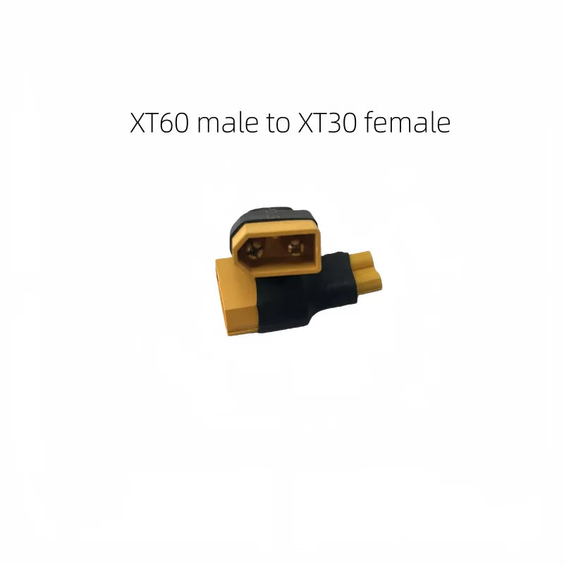 1 piece /5 pieces/High-quality XT30 male to XT60 male, XT30 female to XT60 lithium battery adapter plug universal type