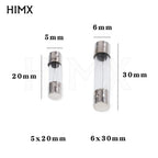 5*20 6*30 Glass Fuse Fast Fuse 250V 0.1A 0.2A 0.5A 1A 2A 3A 3.15A 4A 5A 6A 7A 8A 10A 12A 15A 20A 30A Quick Blow 5x20mm 6x30mm