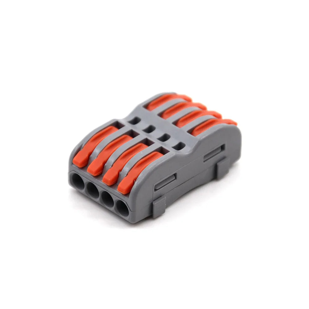 10PCS Wire Connector P421 Splicing Terminal Blocks For Electrical Cables Mini Fast Universal Wiring Connector Lamp Connectors