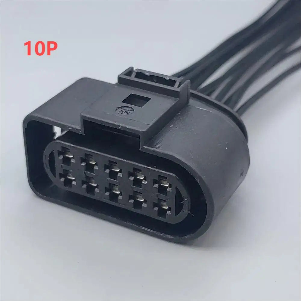 2/3/4/5/6/8/10 Pin 3.5mm Auto Ignition Coil Waterproof Connector Horn Sensor Plug With Cable 1J0973722 For VW