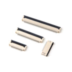 55PCS FPC 0.5mm Pitch Flip Type Under Clamshell Socket FFC Flat Cable Connector 4P 6P 8P 10P 12P 14P 16P 20P 24P 30P 40P Kits