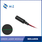 New Economical Compact Green Line Laser Diode Module 520nm D7mm 0.5mW 1mW 5mW 3V Industrial Grade for Woodworking Machinery