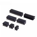 10Pcs MX3.0mm Micro-Fit 3.0mm Double Row 2*1P- 2*12Pin Mini 5569/43045 PCB Board Solder Straight Pin Wafer Connector
