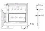 1PCS/5PCS 1.3 inch OLED module SPI/IIC Communicate white/blue color 128X64 1.3 inch OLED LCD LED Display Module 1.3" OLED module