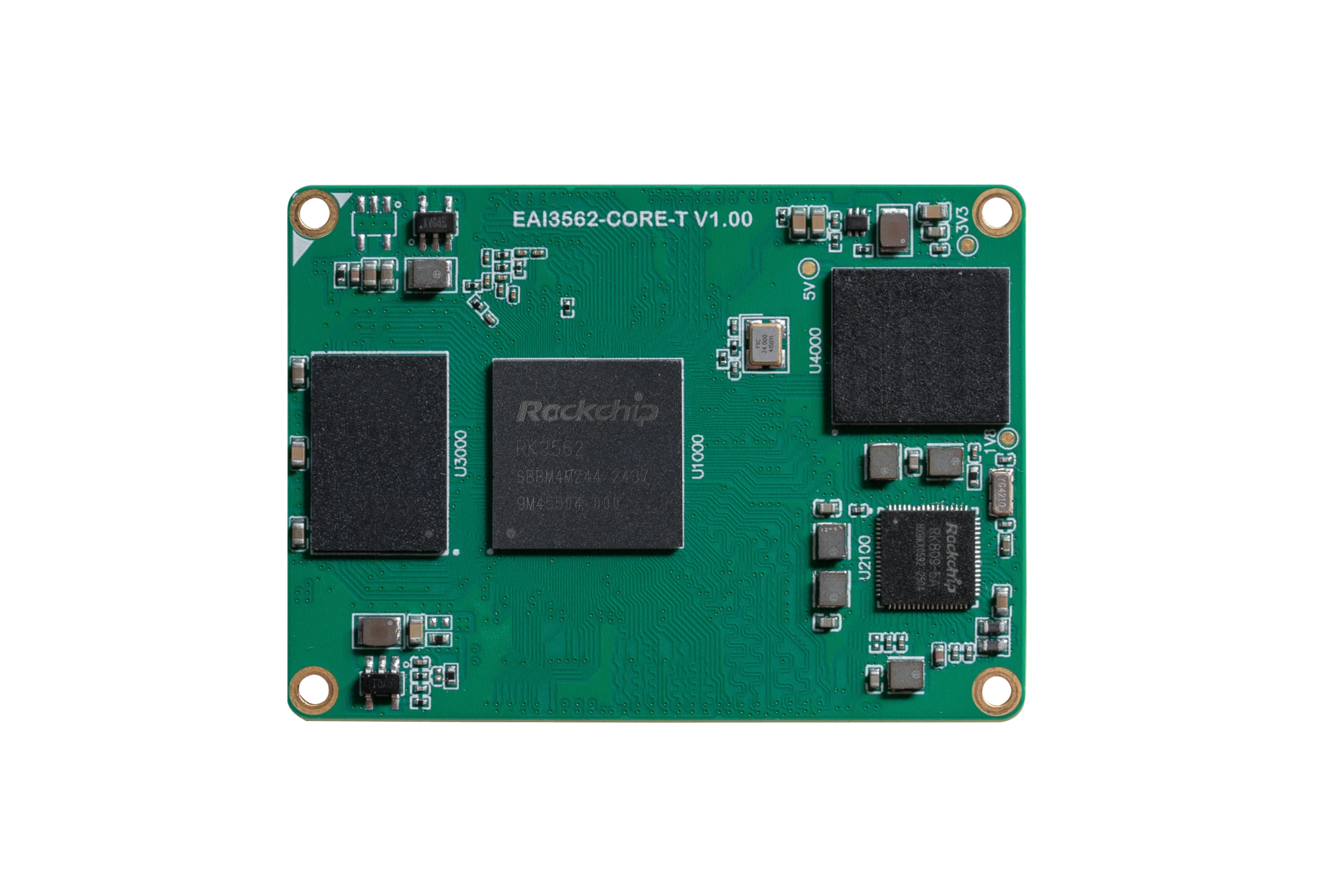 Edge AI Core Module, EASY EAI RK3562 Quad-core A53 ARM Processor, 2GB RAM, Embedded Linux Development Board 1 TOPS NPU