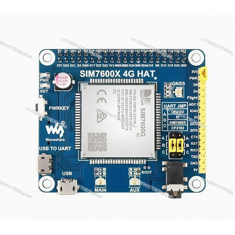 SIM7600 Module SIM7600CE SIM7600G-H 1PC 4G LTE GNSS Industrial IoT Wireless Communication Module