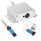 Indoor Distance Measureme 100m TTL Voltage Current Output Accuracy ±1mm Laser Displacement Distance Ranging Photoelectric Sensor