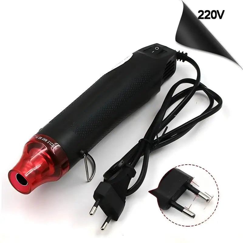 Mini Heat Gun Portable Mini Handheld Hot Air Gun for DIY Shrink Wrapping PVC Drying Paint Embossing, DIY Acrylic Resin Craft