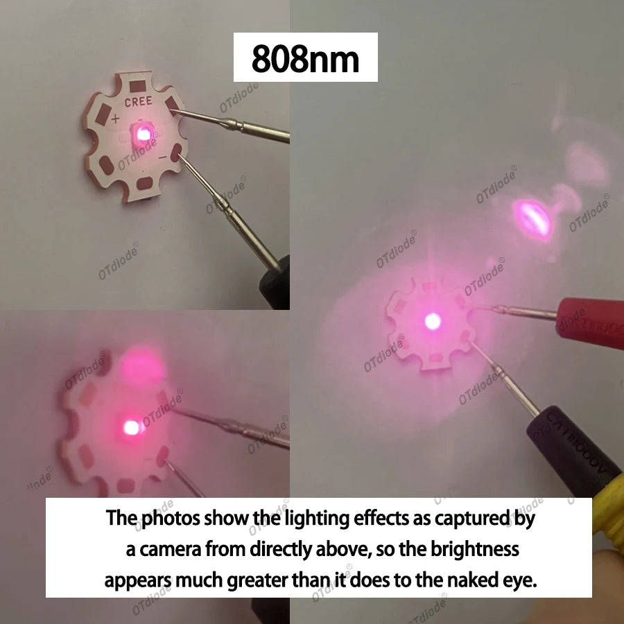 3535 Vcsel Laser High Power LED Chip IR Infrared 10W 20W 30W 50W 60W 80W 100W 850nm 940Nm 808nm 980nm 1064nm Sensing Monitoring
