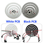 DC5V WS2812B DIY Led Ring Individually Addressable WS2812 IC Built-in 5050 RGB Round Modules Circle Arduino Light 8 To 148 Pixel