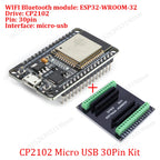 ESP32 Development Board 30Pin Breakout Board WiFi+Bluetooth Ultra-Low Power Dual Core ESP-32 Expansion Board for Arduino