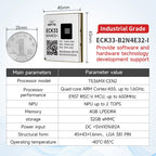 T536 Core Board Multi-core Heterogeneous Quad-core A55 CDSENET ECK33 ARM NPU RISC-VLGA Single-board Computer Industrial Grade