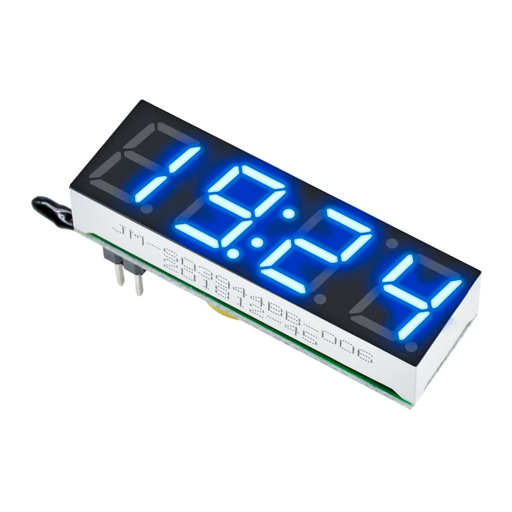 3 In 1 DS3231 LED Digital Clock Temperature Voltage Module Time Thermometer Voltmeter Volt Meter Monitor DC 5V-30V