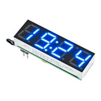 3 In 1 DS3231 LED Digital Clock Temperature Voltage Module Time Thermometer Voltmeter Volt Meter Monitor DC 5V-30V