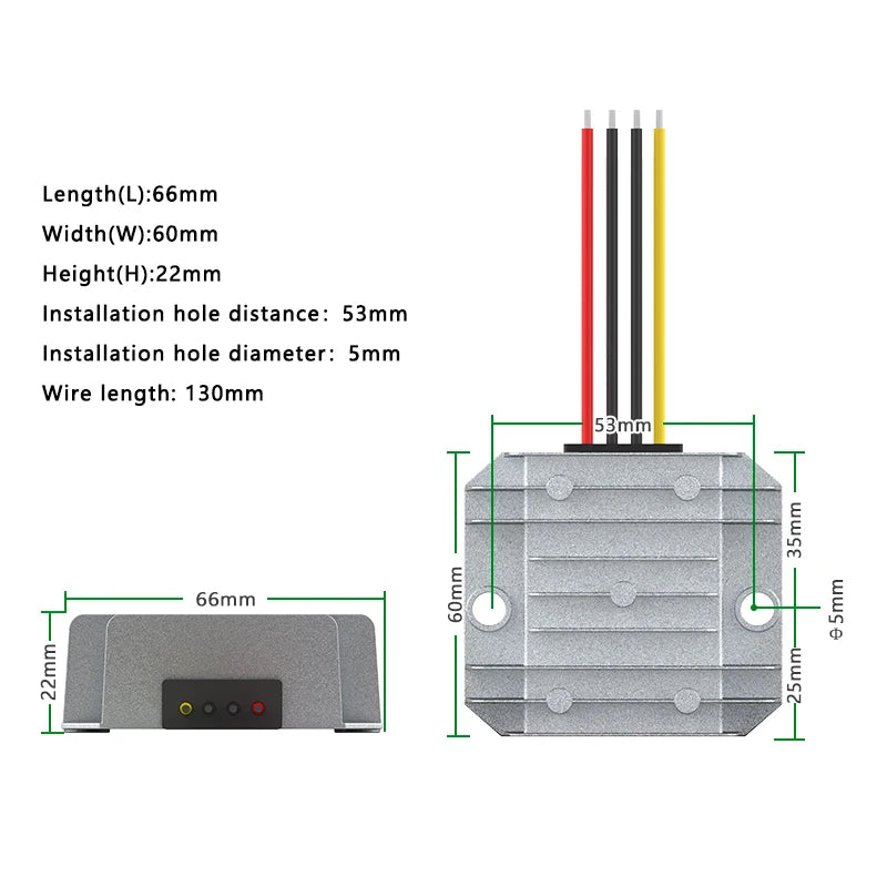24V to 24V 12V to 12V Voltage Stabilizing Module 12V to 24V Booster 24V to 12V Voltage Regulator 9V-36V to 13.8V 19V