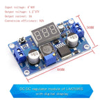1PCS LM2596S DC-DC Adjustable Step-Down Regulated Power Supply Module DC-DC Power Board LM2596 3A 5A 75W 24V To 12/5V